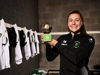 Peamount striker Ryan-Doyle sc...